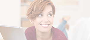 Woman with healthy teeth and gums